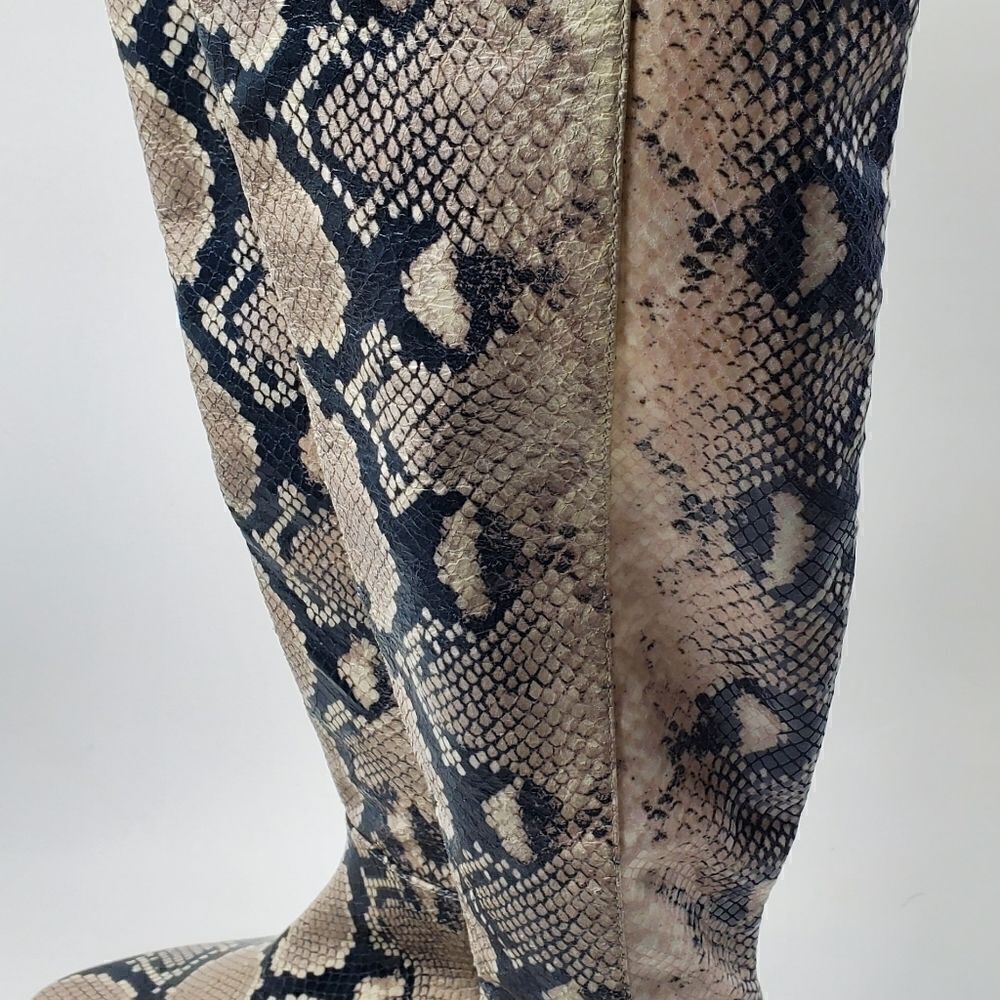 Stuart Weitzman pathython over the knee‎ flat hee… - image 8